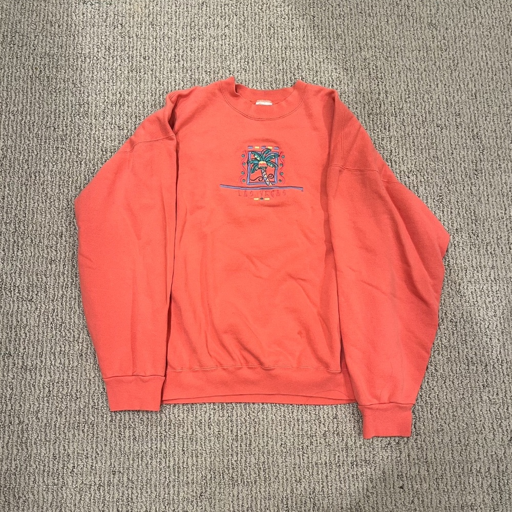 vintage Las Vegas sweatshirt embroidered